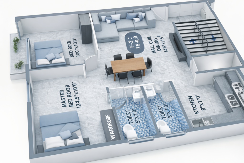 Koyambedu Floor Plan